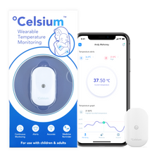 Load image into Gallery viewer, Celsium - wearable temperature monitor
